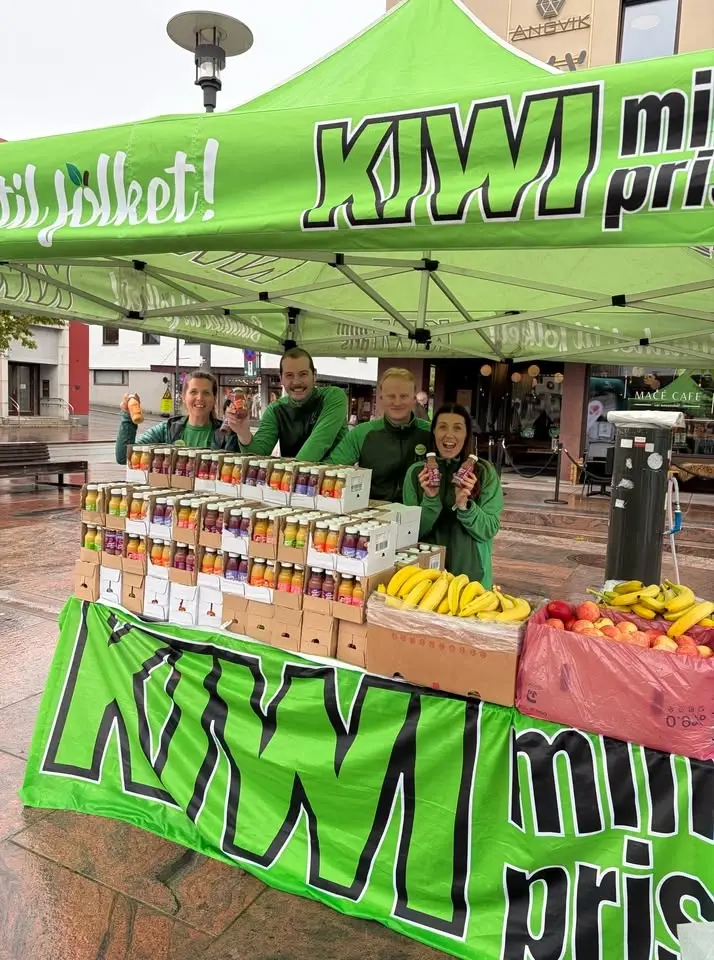 KIWI inviterer til Gratis frokost i Alexandraparken