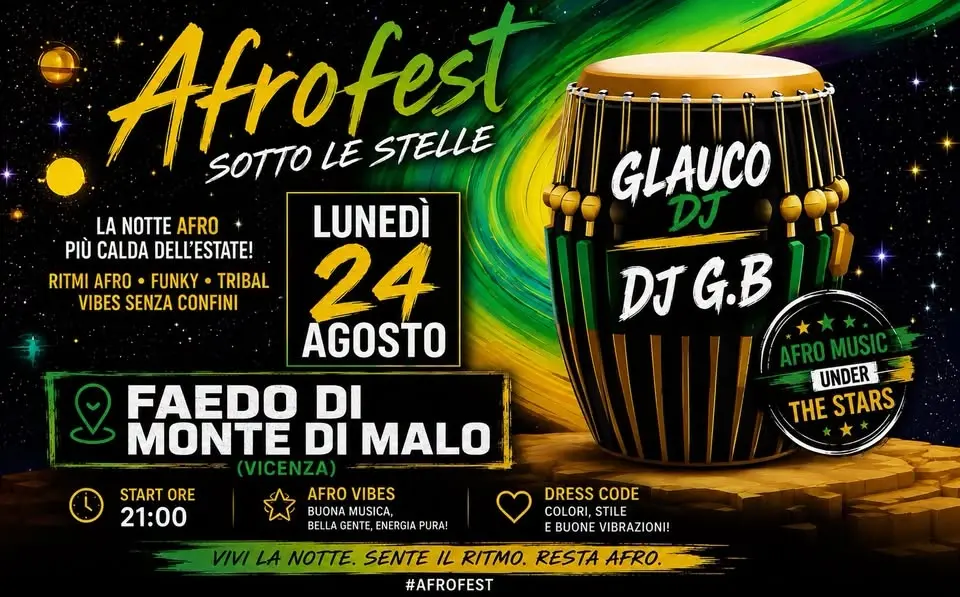 FAEDO AFROFEST ~ GLAUCO Dj - Dj G.B