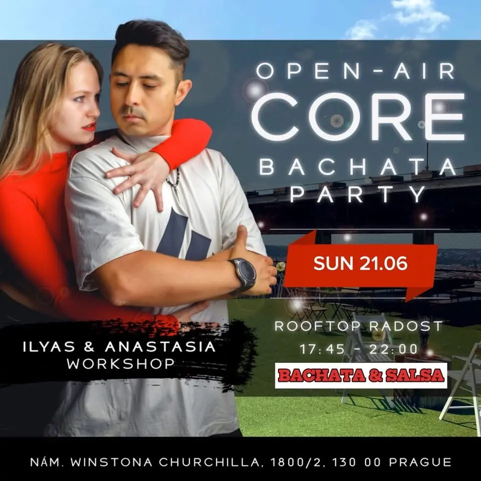 OPEN AIR at Rooftop Radost | BACHATA & SALSA 