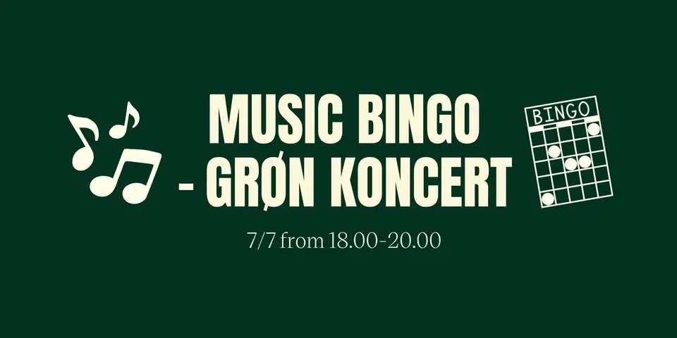 Music Bingo - Grøn Koncert