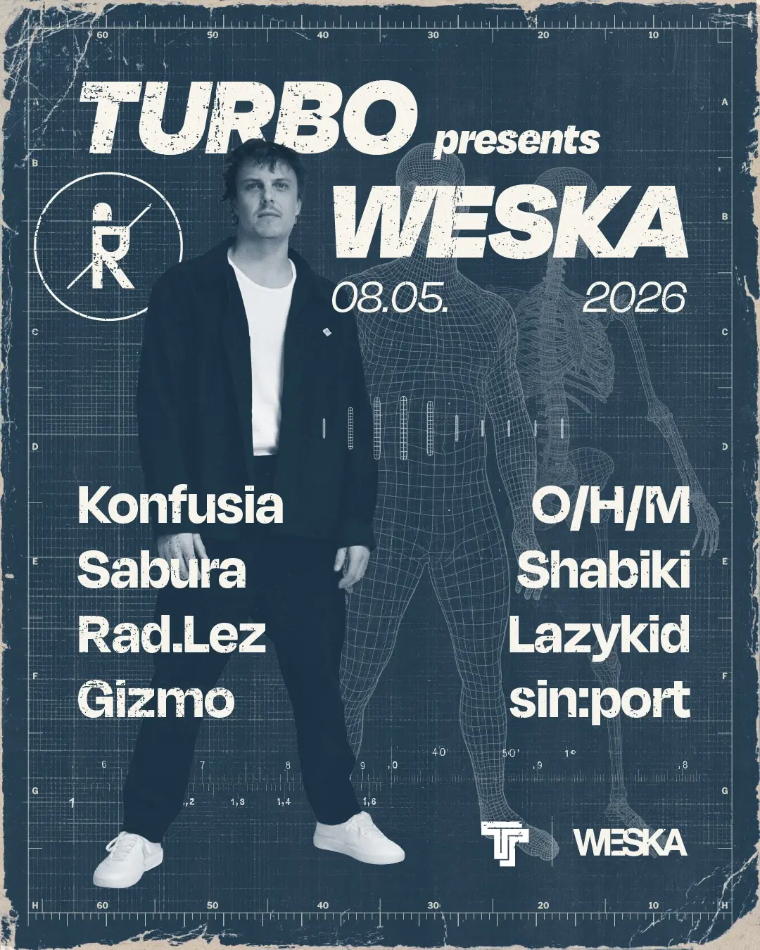 TURBO pres. Weska - free entry until 7pm