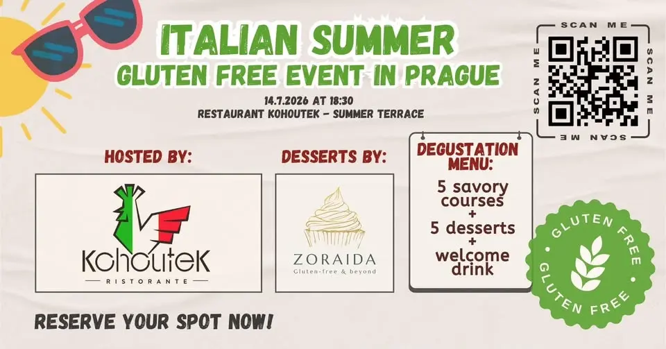 Italian Summer Gluten Free Event in Prague