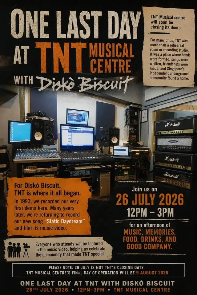 One Last Day at TNT with Diskò Biscuit'