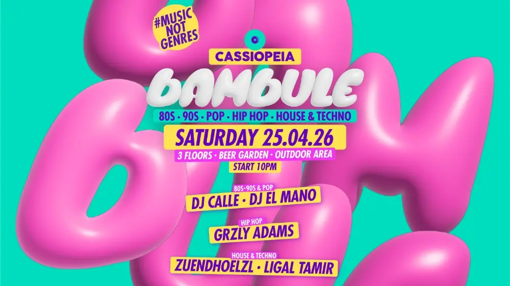 Bambule (House & Techno, 80s, 90s, Pop, Hip Hop)