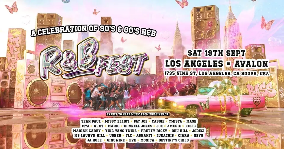 R&B Fest Is Coming To Los Angeles!