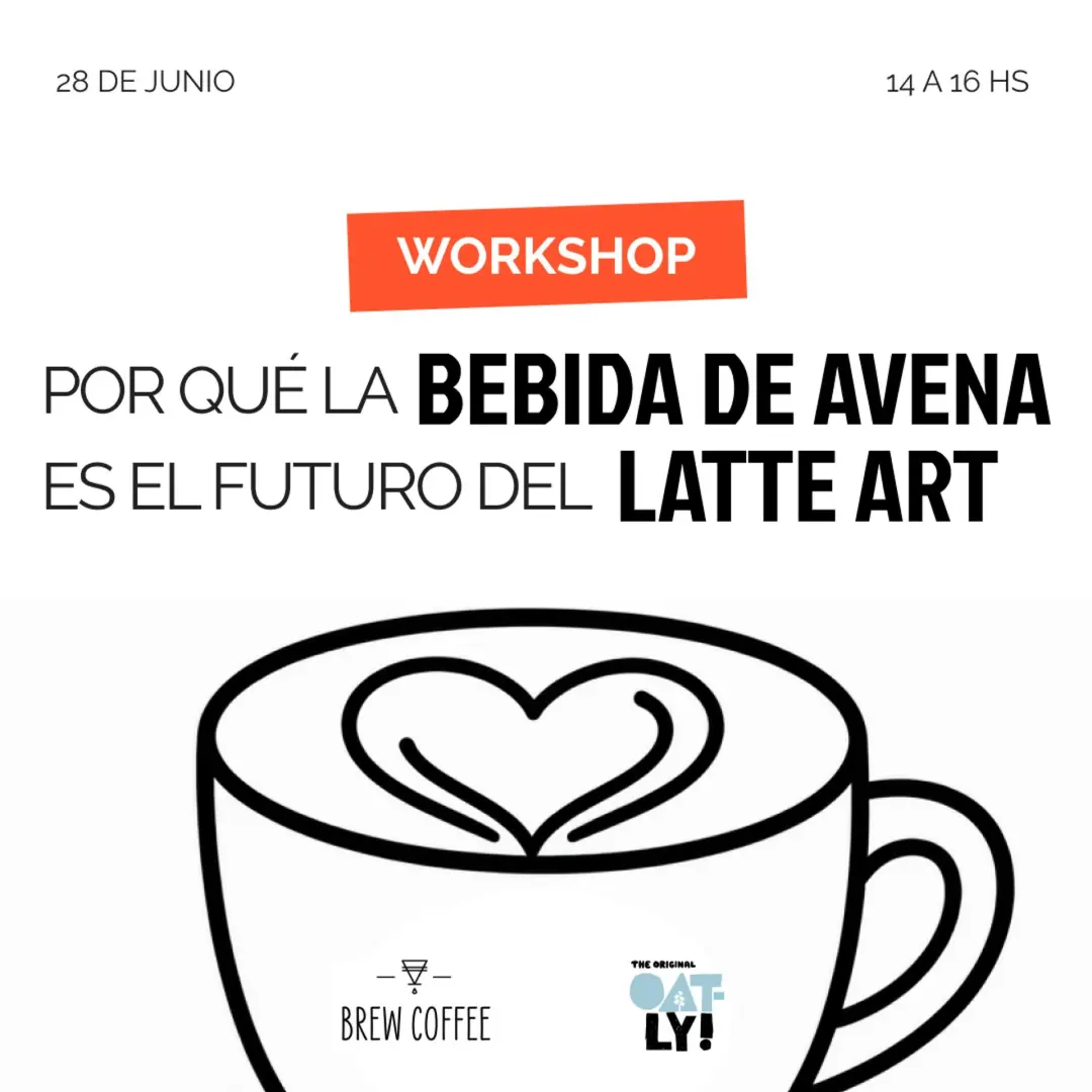 Porque la bebida de avena es el futuro del latteart? x Junzhi Liu Brew Coffee