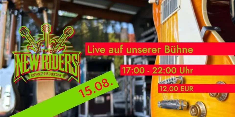 New Riders live im Fritzengarten