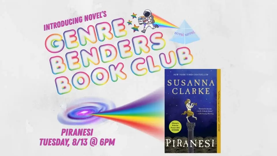 Genre Benders Book Club: PIRANESI by Susanna Clark