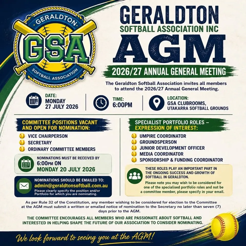 📢 NOTICE OF 2026/27 ANNUAL GENERAL MEETING 🥎