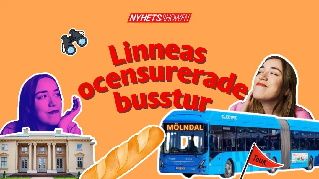Linneas ocensurerade busstur i Mölndal