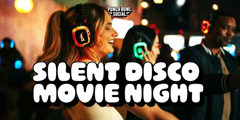 Portland, OR - Silent Disco Movie Nights @ Punch Bowl Social