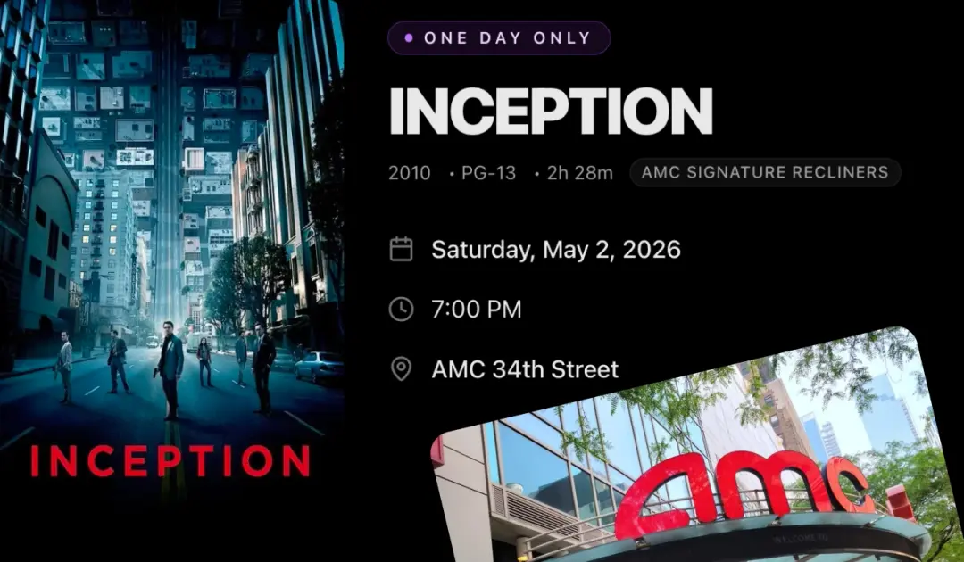Inception at AMC