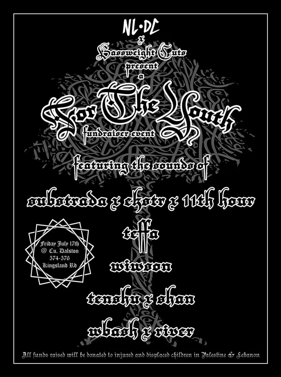 Bassweight Cuts & NLDC: 'For The Youth' Fundraiser