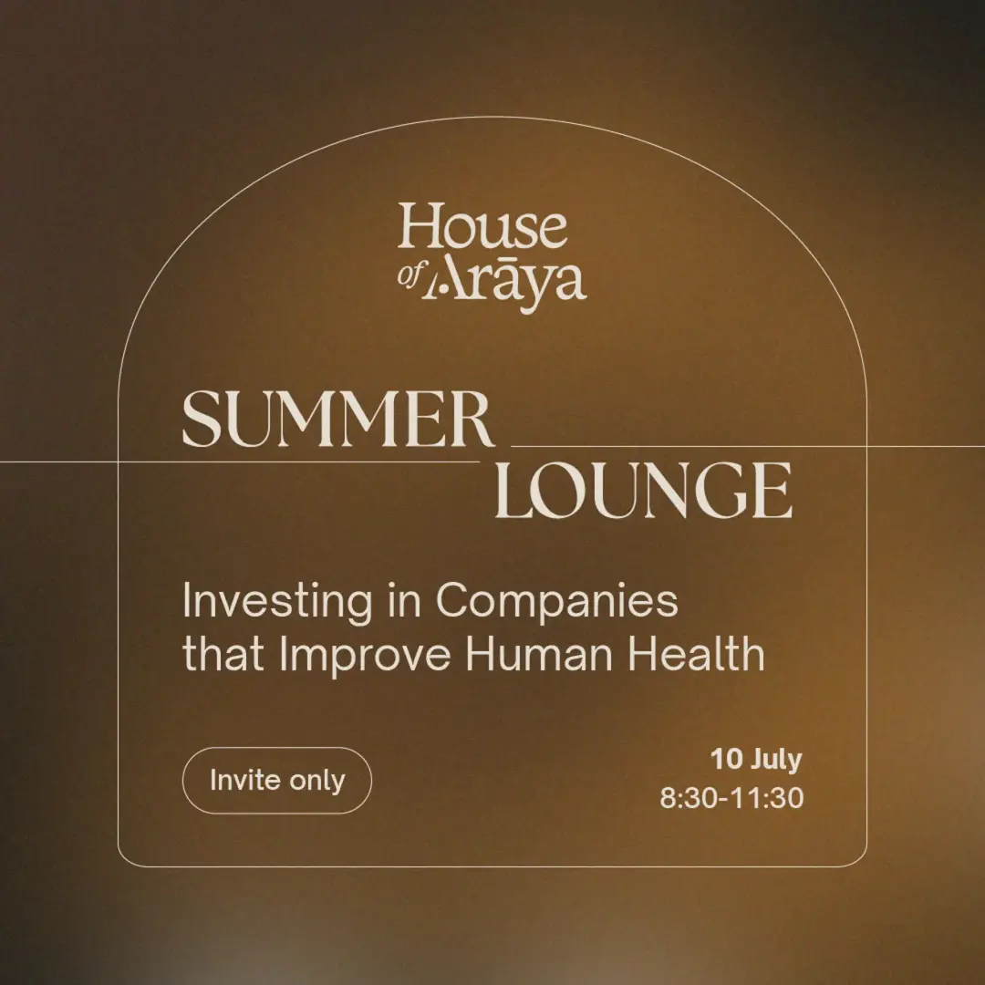 SUMMER LOUNGE - Investing in Companies That Improve Human Health