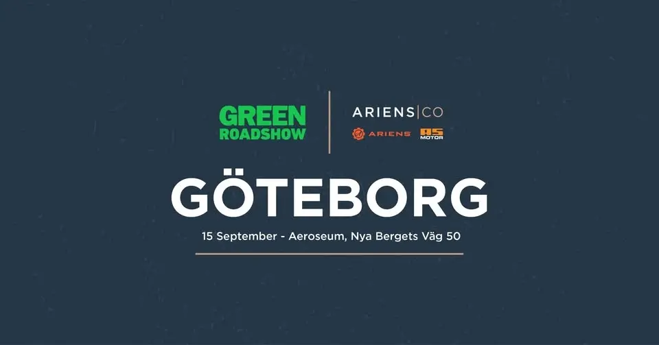 GREEN ROADSHOW 2026 – GÖTEBORG