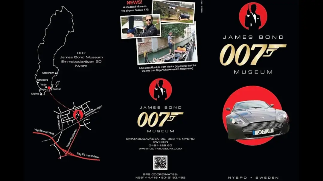 Välkommen till James Bond 007 Museum/Exhibition Nybro Sverige   