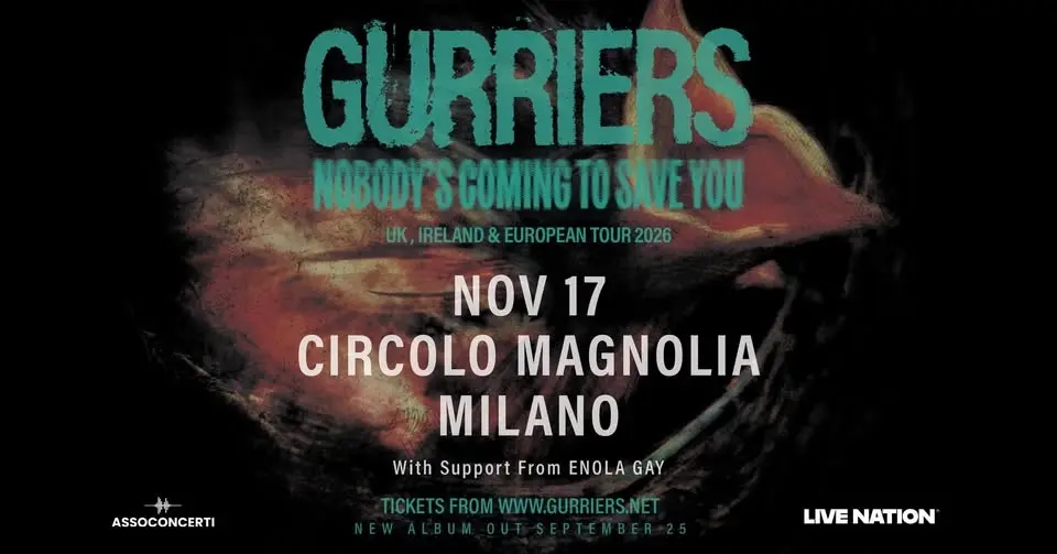 GURRIERS in concerto a Milano