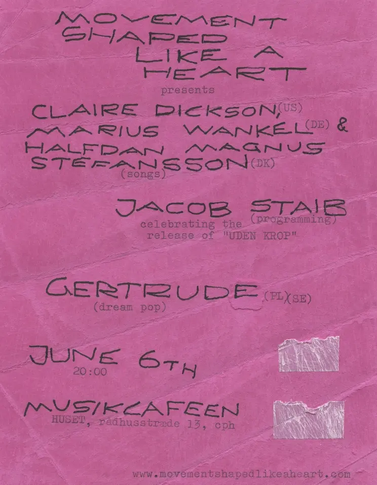 Movement Shaped Like a Heart presents