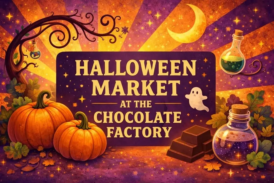 Halloween på chokladfabriken! 