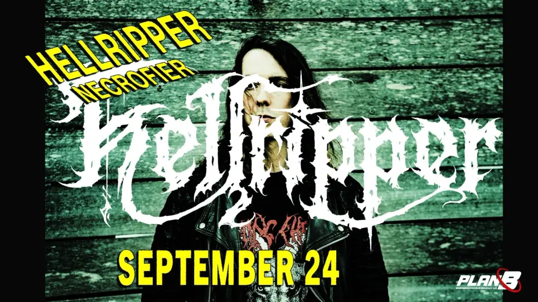 HELLRIPPER + NECROFIER // Live at Plan B — Malmö