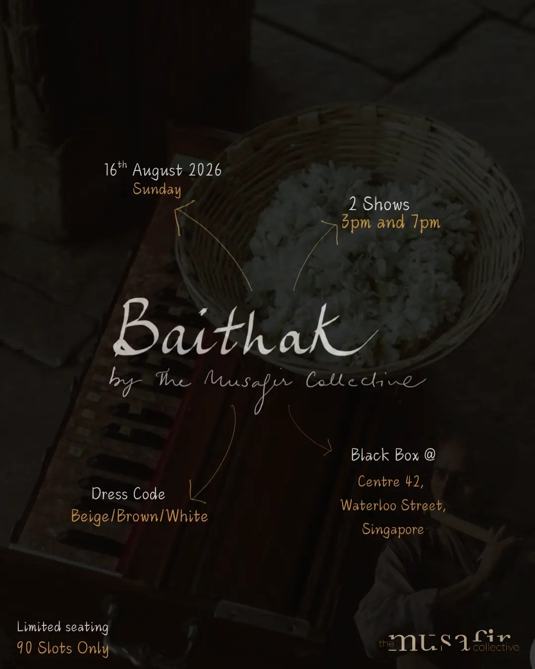 Baithak by The Musafir Collective | 16 Aug, 7pm