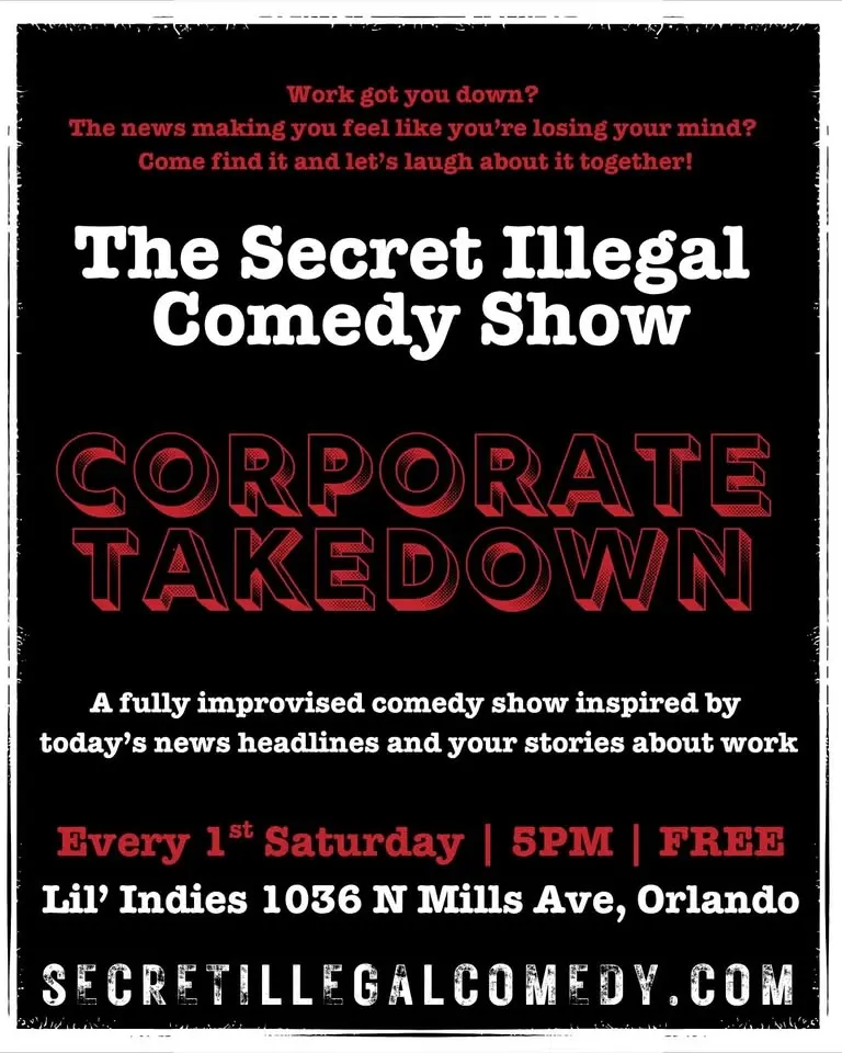 The Secret Illegal Comedy Show