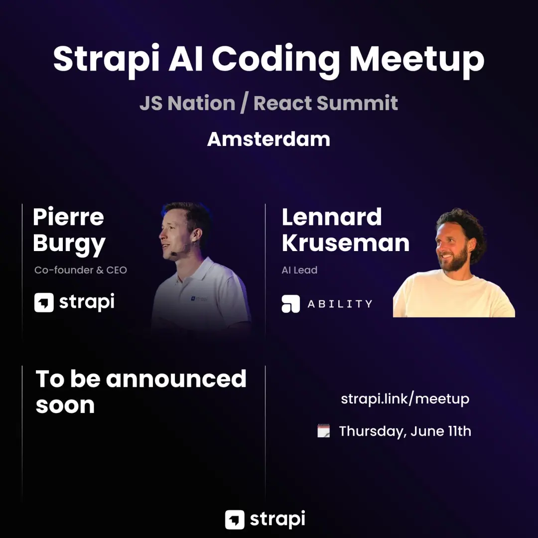 Strapi AI Coding Meetup