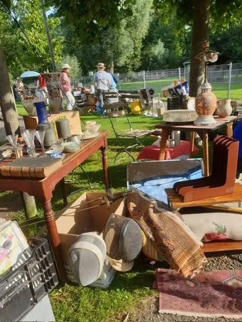 Marché aux puces du parc