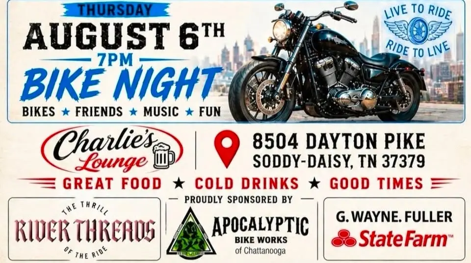 CHARLIE'S LOUNGE BIKE NIGHT