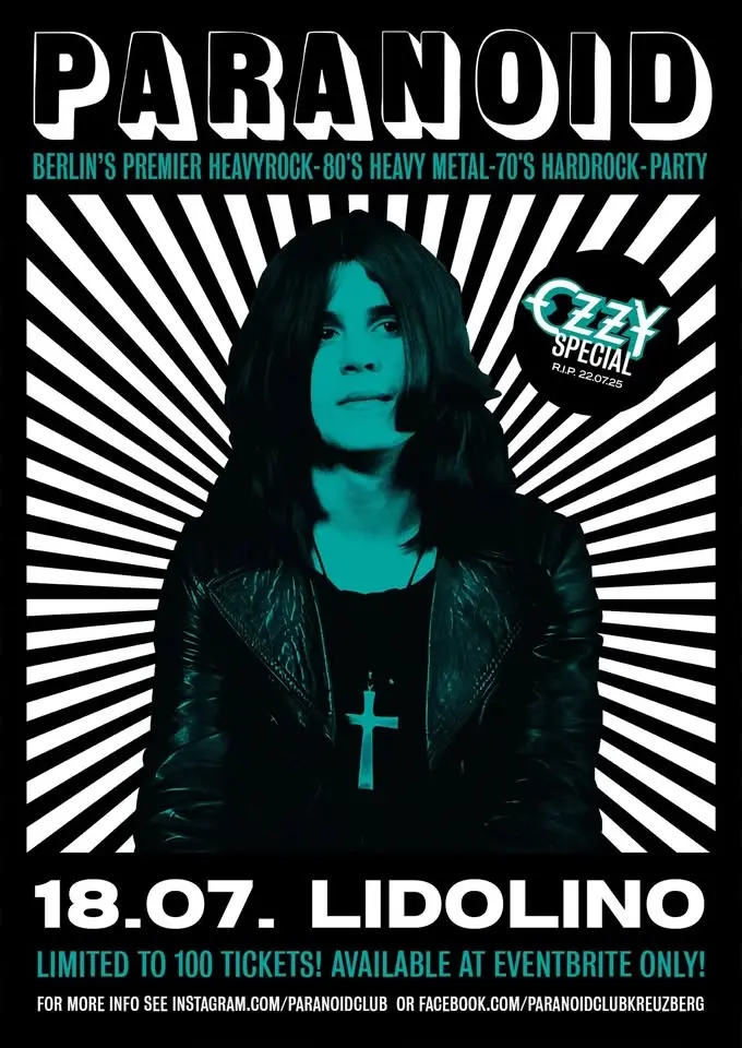 P ▲ R ▲ N ● I ► ( PARANOID CLUB) OZZY SPECIAL