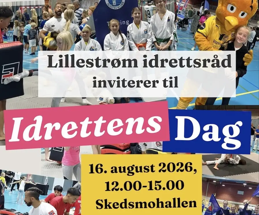 IDRETTENS DAG - Prøv mange ulike idretter i Lillestrøm!