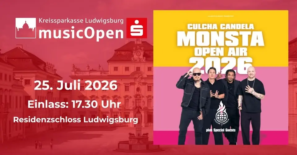 Culcha Candela - Monsta Open Air I Residenzschloss Ludwigsburg