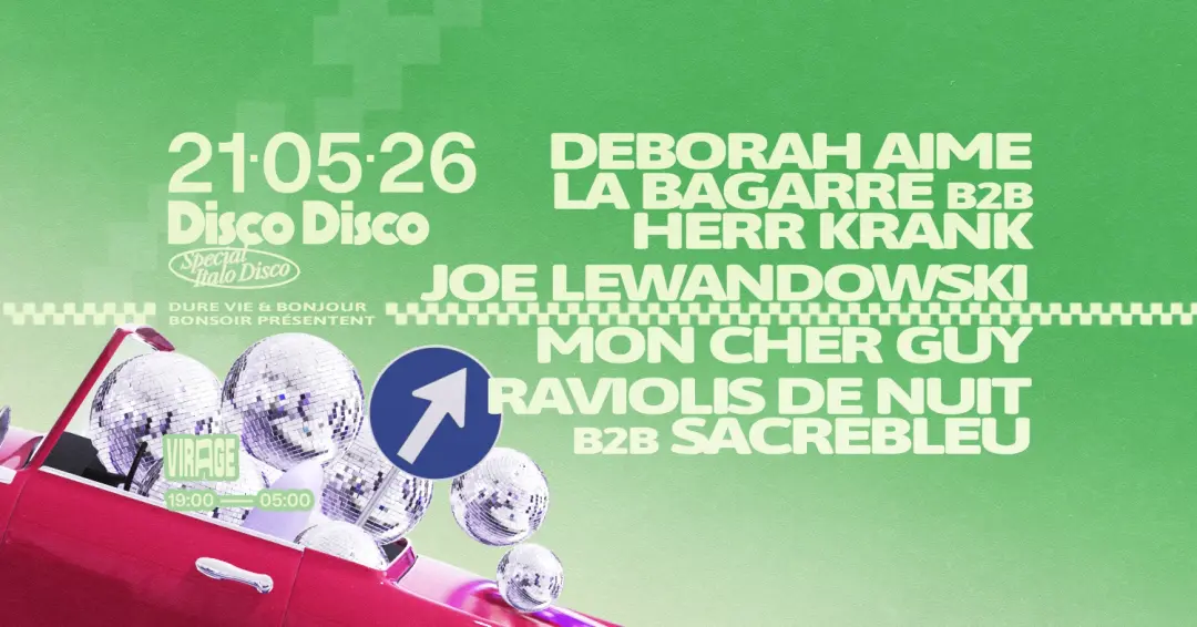 DISCO DISCO: Deborah Aime La Bagarre B2B Herr Krank & MORE