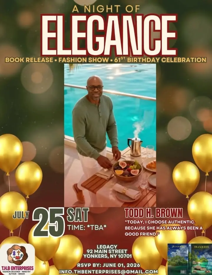 T.H.B Enterprises - Book Release•Fashion Show•61st Birthday Party