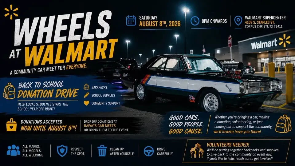Wheels at Walmart! (BACK TO SCHOOL DRIVE)