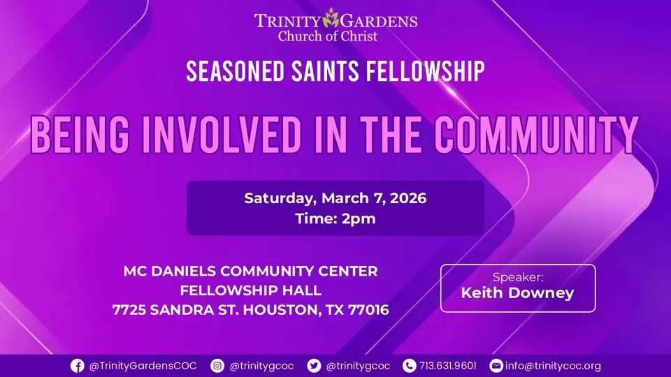 đ Seasoned Saints Fellowship