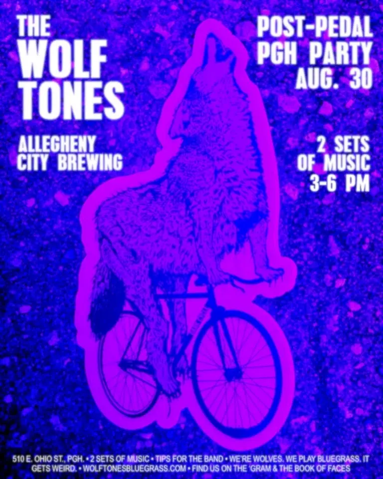 Wolves on Bikes! ACB Post-Pedal-PGH Party