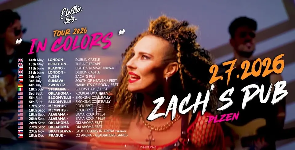 Electric Lady - PLZEN - ZACH'S PUB