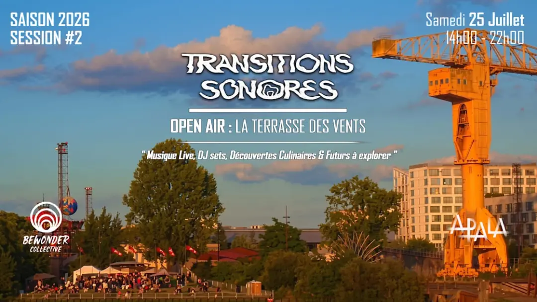 Open Air : Transitions Sonores #2 - Live, Dj Set & Food