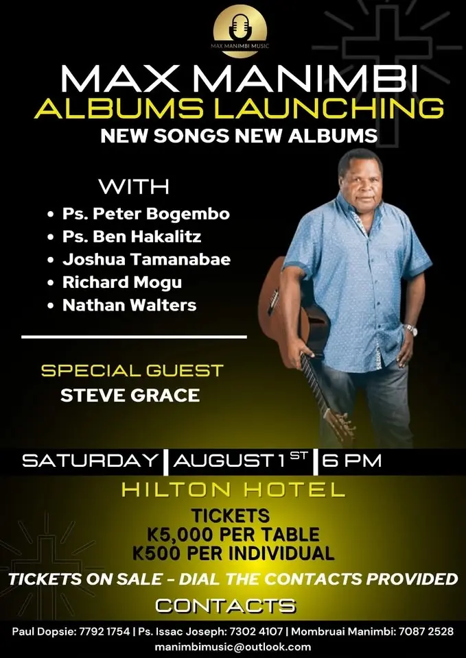Max Manimbi Album Launching