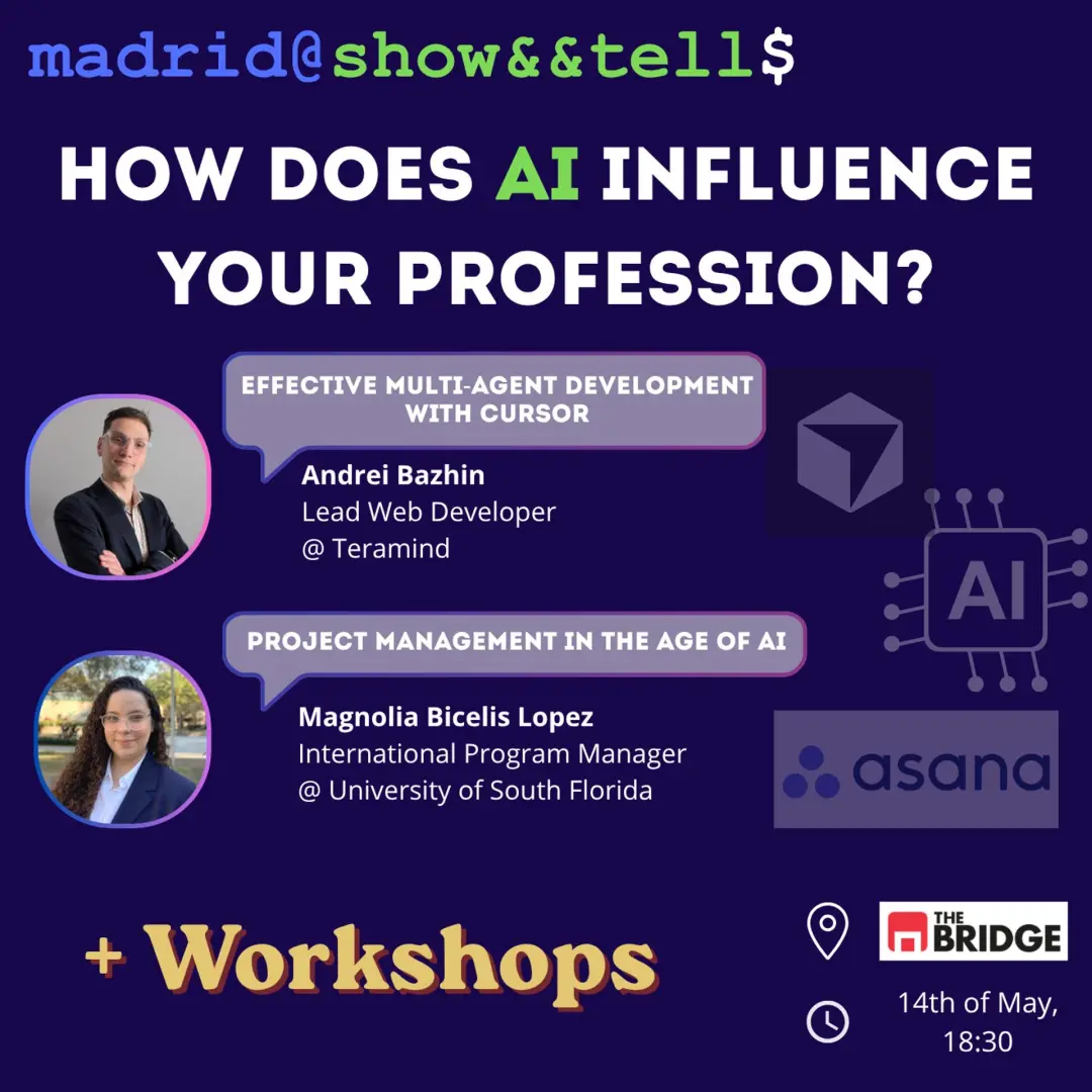 Show & Tell: How does AI influence your profession?