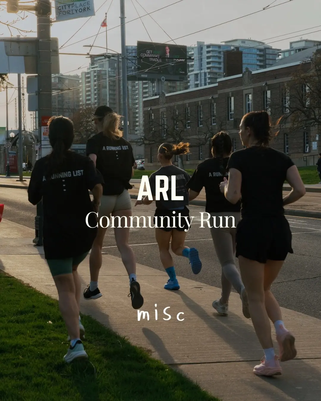ARL Community Run at Misc Coffee