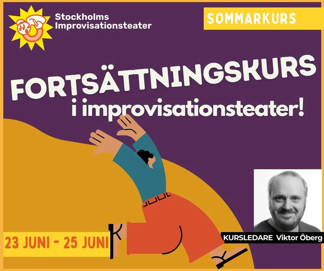 Fortsättningskurs i improvisationsteater – Sommarkurs