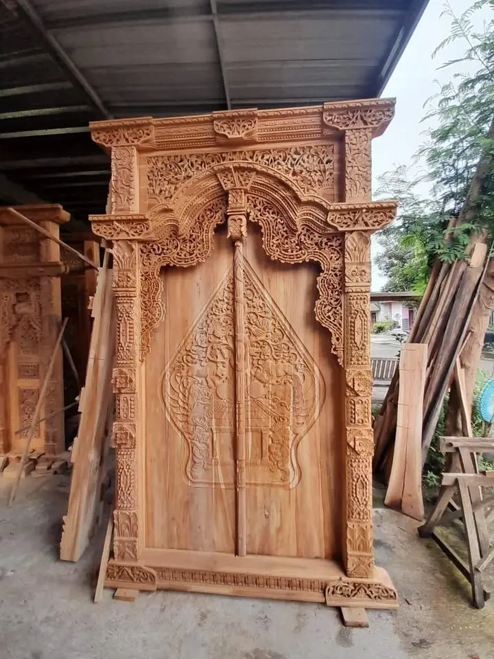 Klik Order http://wa.me/6285600395246 Jual Pintu Gebyok Gapura, Jual Pintu Gebyok Di semarang, Jual Pintu Gebyok Gunungan