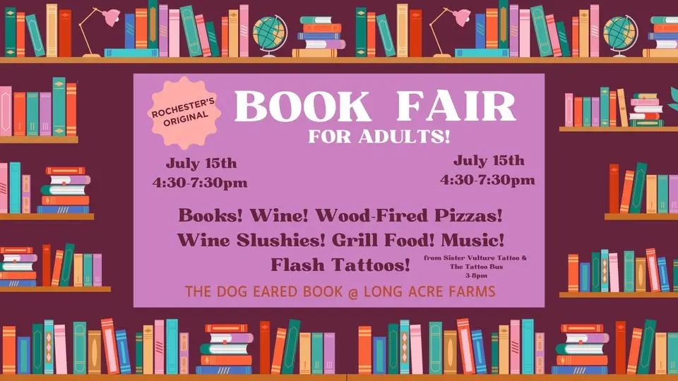 Wine Wednesday Book Fair!