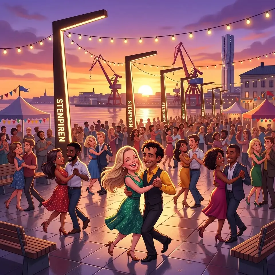 ÄNTLIGEN DAGS FÖR 5-ÅRSJUBILEUM! SOMMARDANS PÅ STENPIREN 2026 🌅🌴✨