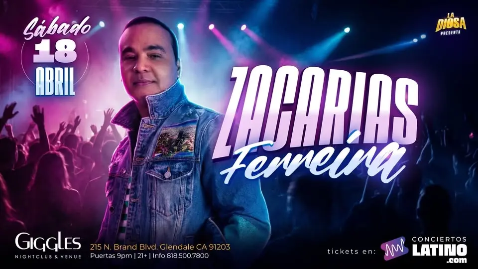 Zacarias Ferreira en Los Angeles | 17 y 18 de Abril