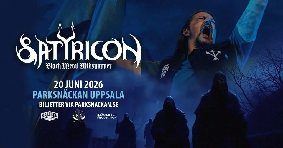Satyricon - Black Metal Midsummer | Parksnäckan Uppsala