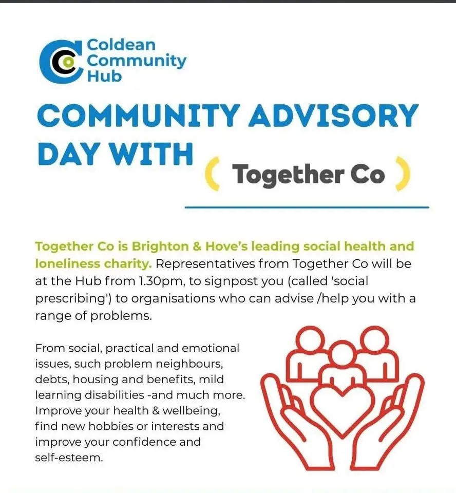 Community Advisory Day -Social Prescribing- on Monday 20th  July 2pm-5pm