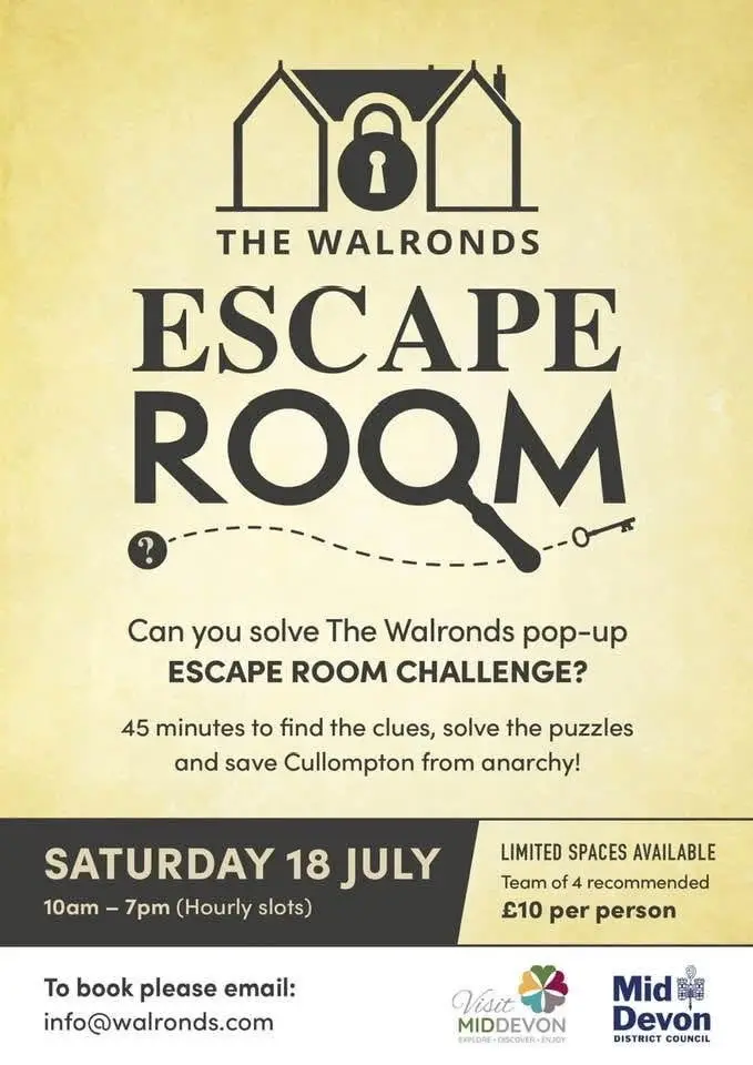 The Walronds Escape Room Challenge